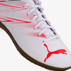 Puma Attacanto It IC zaalschoenen wit/rood main product image