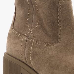 Harper suède dames boots beige/taupe main product image