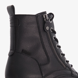 Tamaris dames veterboots zwart