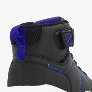 Blue Box hoge jongens sneakers zwart/blauw