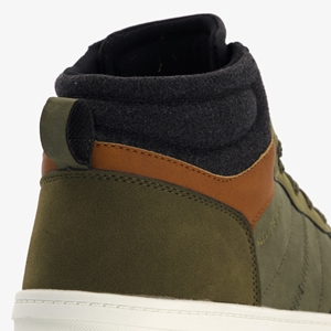 Blue Box hoge heren sneakers groen