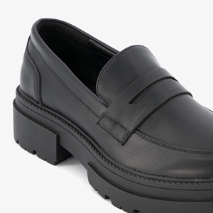 Nova dames loafers chunky zwart main product image