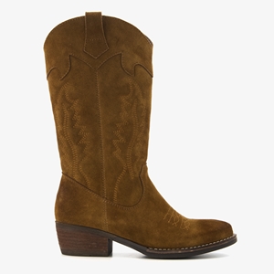 Harper suede dames western laarzen bruin main product image