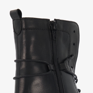 Harper leren dames boots zwart main product image