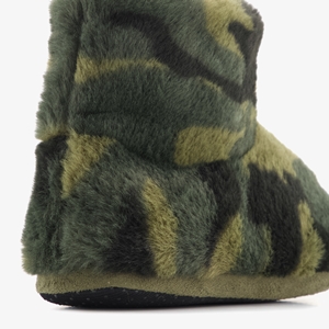 Thu!s kinder sloffen met camouflage print