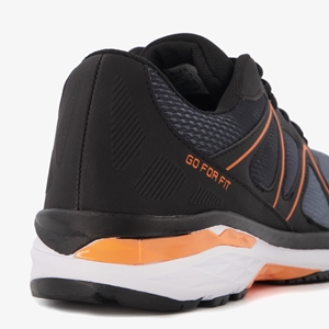 Osaga heren hardloopschoenen grijs/oranje