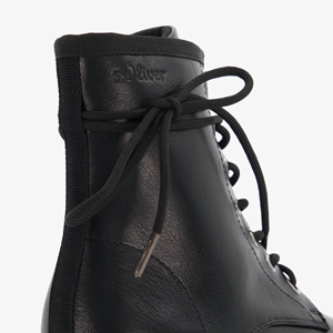 s. Oliver dames veterboots zwart main product image