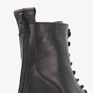 Harper leren dames boots zwart main product image