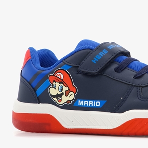 Mario kinder sneakers met lichtjes blauw main product image