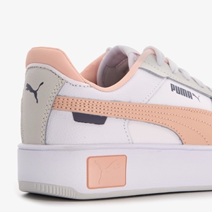 Puma Carina Street kinder sneakers wit/roze main product image