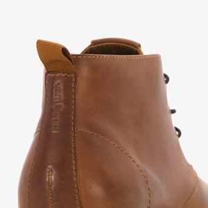 Van Beers leren heren veterschoenen bruin main product image