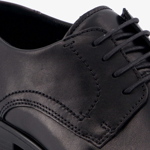 ECCO Melbourne leren heren veterschoenen zwart main product image