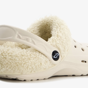 Thu!s gevoerde dames clogs beige