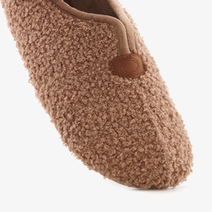 Thu!s dames teddy pantoffels bruin main product image