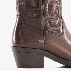 Harper leren dames western boots bruinr main product image