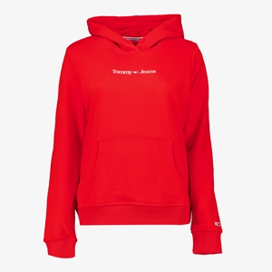 Tommy Hilfiger dames hoodie rood online bestellen Scapino