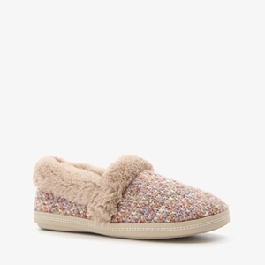 Skechers Cozy Campfire dames pantoffels beige