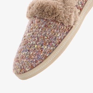 Skechers Cozy Campfire dames pantoffels beige