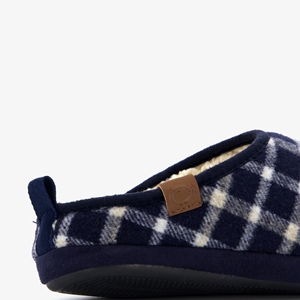 Thu!s heren pantoffels blauw geruit main product image