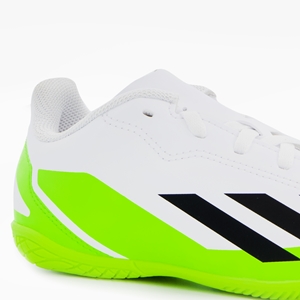 Adidas X Speedportal 4 kinder zaalschoenen wit