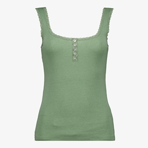 TwoDay dames singlet groen