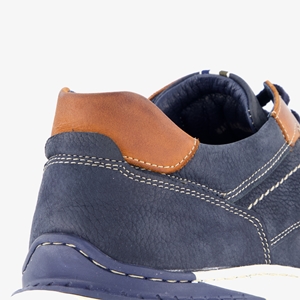 Hush Puppies leren heren veterschoenen blauw