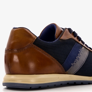 Bugatti leren heren sneakers cognac