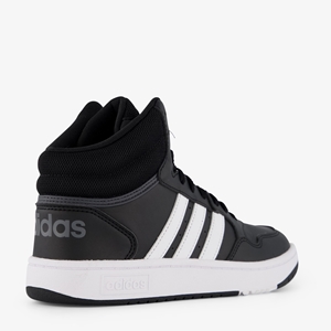 Adidas Hoops Mid 3.0 hoge kinder sneakers zwart main product image