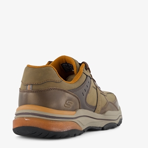 Skechers Romago-Elmen leren heren sneakers bruin main product image