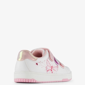 Blue Box meisjes sneakers wit/roze