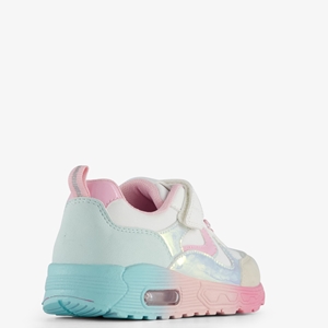 Blue Box meisjes sneakers in pastelkleuren