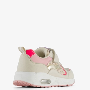 Blue Box meisjes sneakers beige met airzool main product image