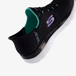 Skechers Slip-ins: Summits dames sneakers zwart main product image