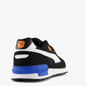 Puma Graviton heren sneakers zwart/blauw main product image