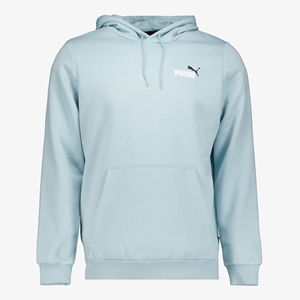 Puma Essentials Big Logo heren hoodie lichtblauw