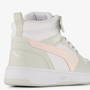 Puma Rebound V6 Mid meisjes sneakers grijs