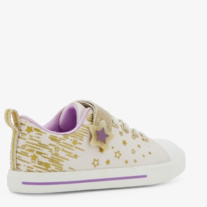 Blue Box meisjes sneakers wit met glitters