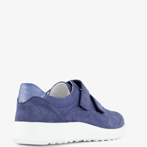 Natuform leren dames sneakers blauw