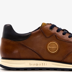 Bugatti leren heren sneakers cognac main product image