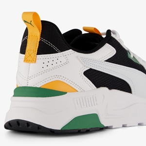 Puma Trinity Lite heren sneakers wit groen