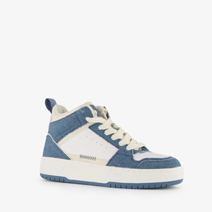 ONLY Shoes hoge dames sneakers met denim