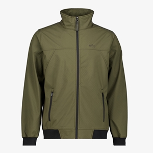 Kjelvik heren softshell jas groen