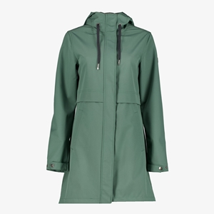 Kjelvik dames softshell parka jas groen