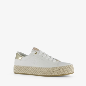 Tamaris dames sneakers wit goud online bestellen Scapino