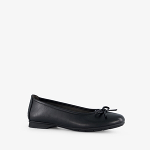 Softline dames ballerina zwart