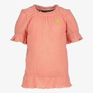 TwoDay lang meisjes T-shirt koraal roze