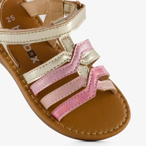 Blue Box meisjes sandalen goud roze paars