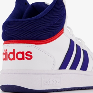 Adidas Hoops 3 kinder sneakers wit blauw