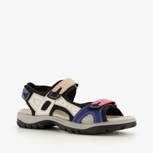 Hush Puppies leren dames sandalen beige roze