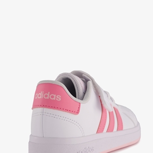 Adidas Puma Grand Court 2.0 meisjes sneakers wit roze